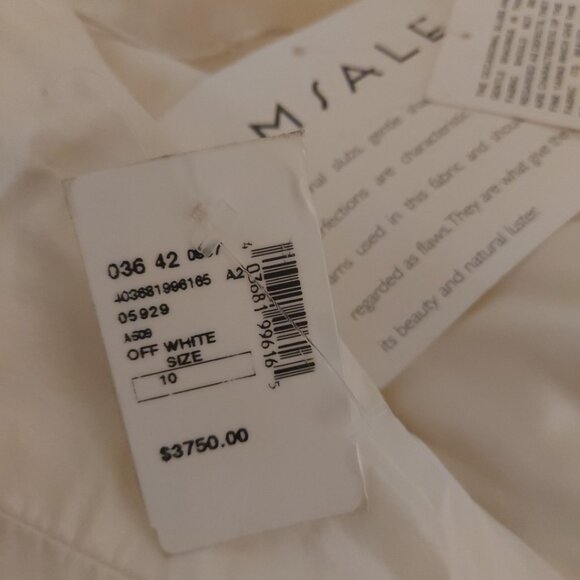 NWT Amsale Wedding Gown size us 10 - Picture 13 of 15